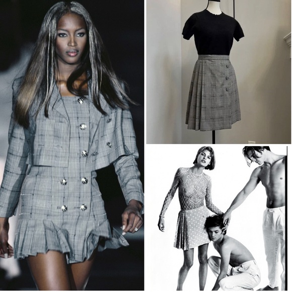 Versace Dresses & Skirts - Vintage 1994 Gianni Versace Couture Skirt Size 42